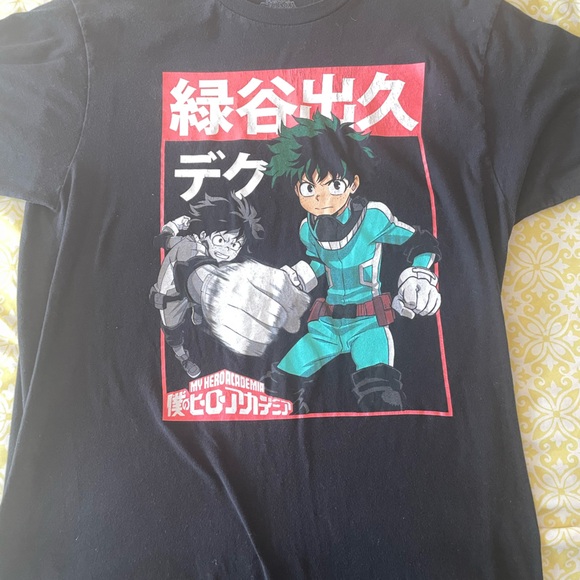 My Hero Academia Anime LOT: 2 Youth Large Tees and 3 Figures! One Low Price! - Picture 10 of 13